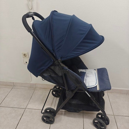 FoppaPedretti Piu'leggero Denim stroller used