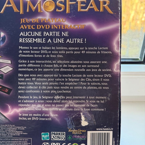 Επιτραπέζιο παιχνίδι Atmosfear μεταχειρισμένο, γαλλική έκδοση