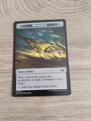 Meteorite Token Magic the Gathering new