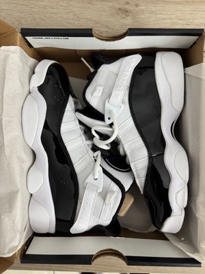 Nike Jordan 6 Rings GS like new, size 36, black and white