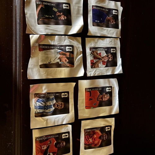 Coca-Cola x Panini FIFA World Cup 2026 promotional stickers set of 8 new
