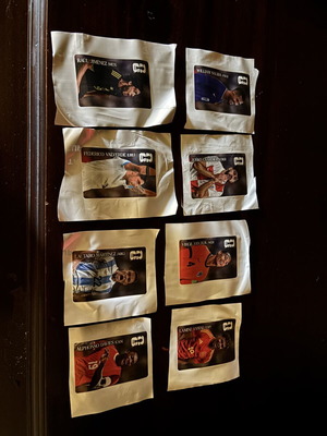 Coca-Cola x Panini FIFA World Cup 2026 promotional stickers set of 8 new