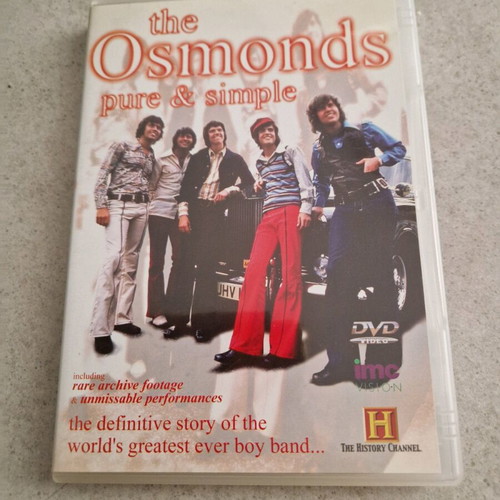 The Osmonds DVD like new, the story of the band