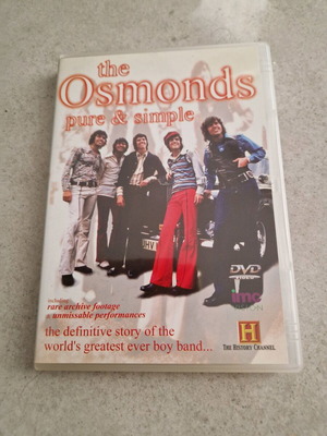 The Osmonds DVD like new, the story of the band