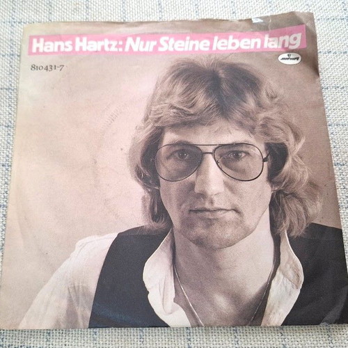 Hans Hartz Nur Steine Leben Lang 7' used, rock