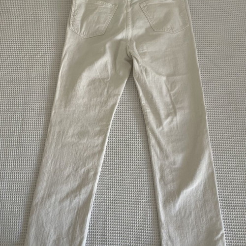 Reiko white jeans three-quarter length, like new, size S