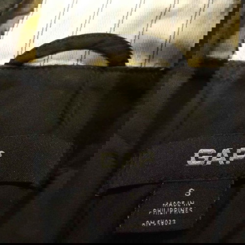 Καμπαρντίνα GAP μεταχειρισμένη, μαύρη, μέγεθος S