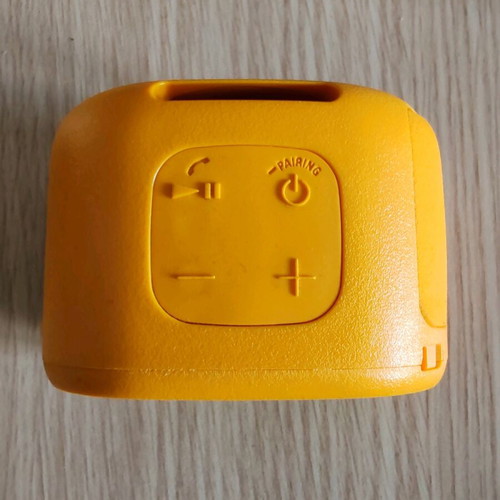 Sony SRS-XB01 portable wireless speaker with EXTRA BASS, yellow, like new