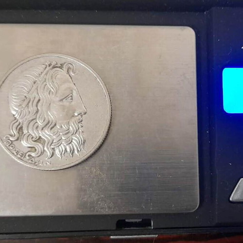 20 Drachmas 1930 like new, silver 0.500