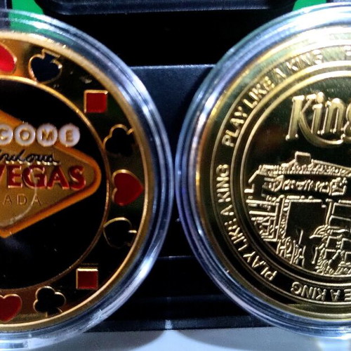 Las Vegas commemorative coins new, set of 2 pieces
