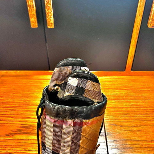 Burberry bedroom slippers like new, brown, size 36