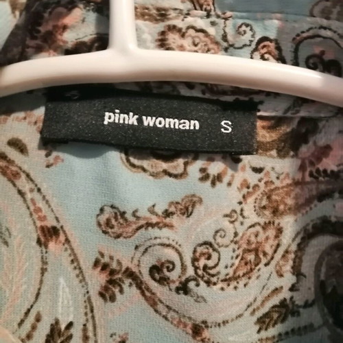 Dress shirt Pink Woman like new, colorful, size S