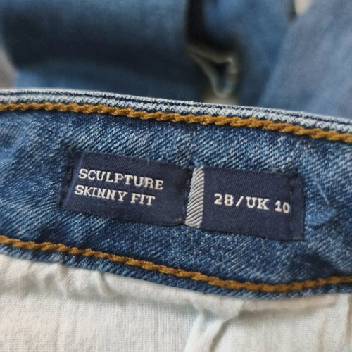 U.S. Polo Assn. women's denim jeans size 28 skinny fit stone wash like new