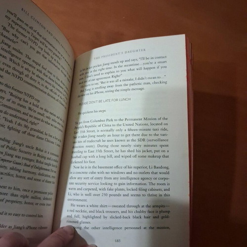 The President's Daughter book used in English
