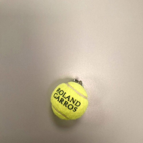 Roland Garros tennis ball keyring
