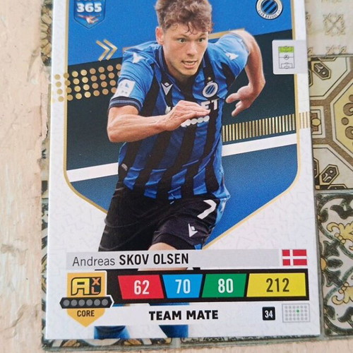 Andreas Scov Olsen card new Club Breage