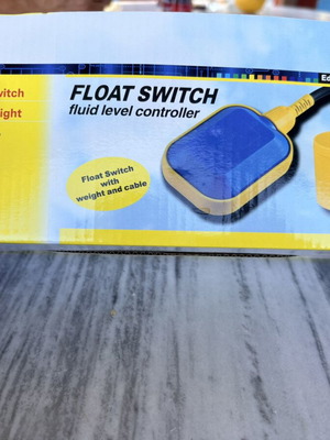 Float switch like new, set of 2 for well or tank