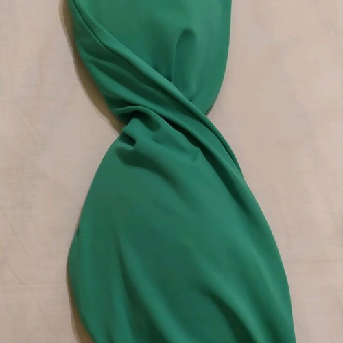 Swimwear top used, green, size S