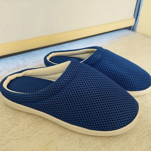 Gel small slippers size 37-38 new anatomical blue