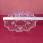 Crystal fruit bowl