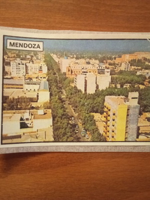 Panini Argentina '78 αυτοκόλλητο Νο40 Mendoza μεταχειρισμένο