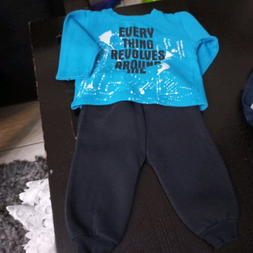 In Time cotton tracksuit for 9-month baby like new