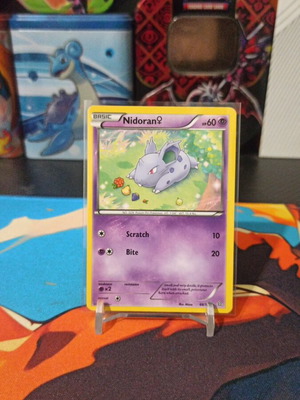 Pokemon Nidoran card