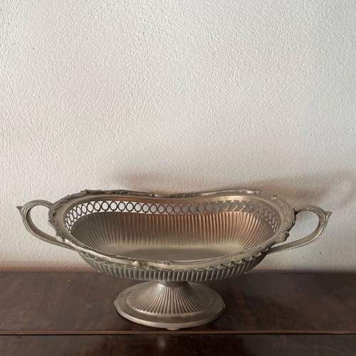 Fruit bowl tin like new with two handles