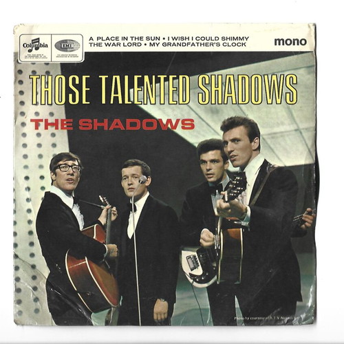 Those Talented Shadows rare collectible record used 1966