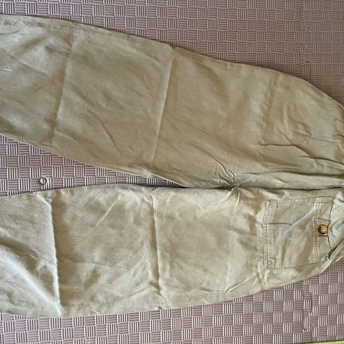 Bershka summer jeans pants like new, khaki, sizes M and L