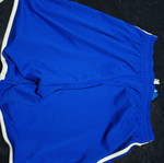 Adidas σορτς βερμούδα 3 stripe καινούργια, άσπρο και μπλε, μέγεθος M