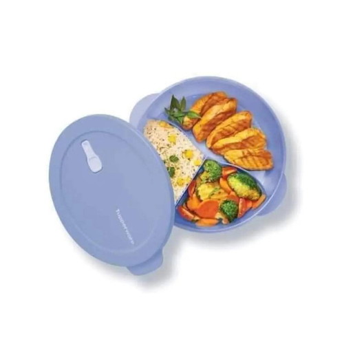 Crystal Wave with Compartments 1.4L Tupperware new