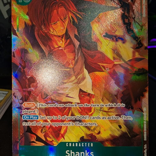 Shanks OP17-022 V.2 Alternate Art card