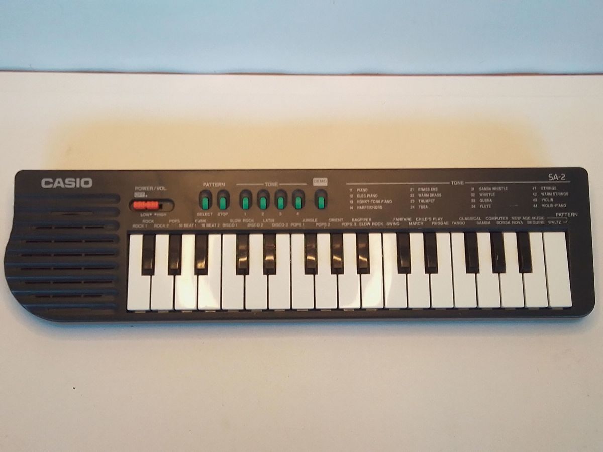 Vintage Casio SA 2 Music Synth 30 00 Vendora