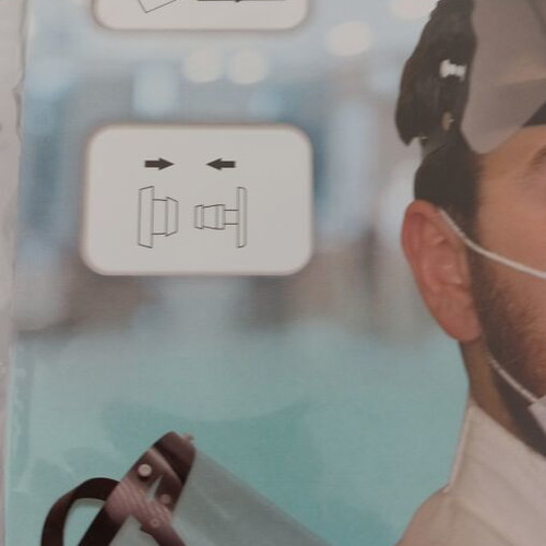 Protective Face Shield new with replacement visor