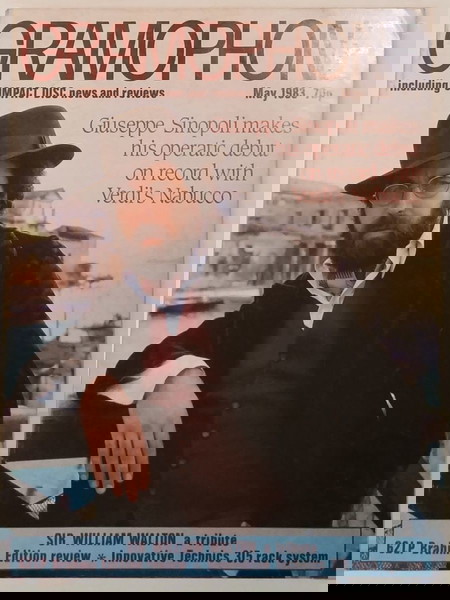 GRAMOPHONE ΜΑΥ 1983 - GIUSEPPE SINOPOLI