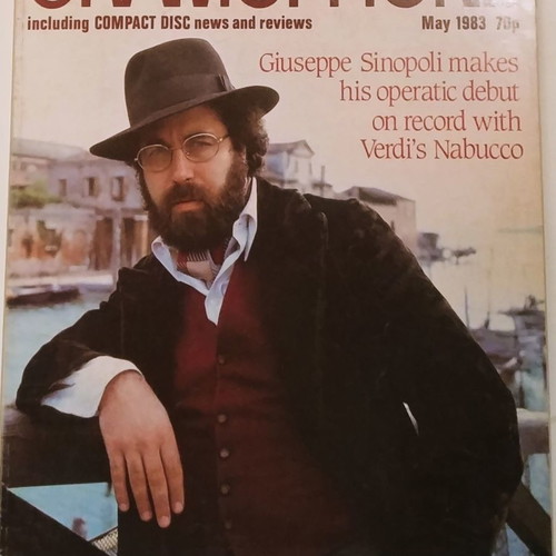 Gramophone May 1983 used with Giuseppe Sinopoli