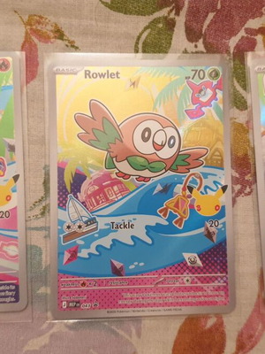 First Partner Series 1 Pokemon κάρτες καινούργιες, Litten Rowlet Popplio