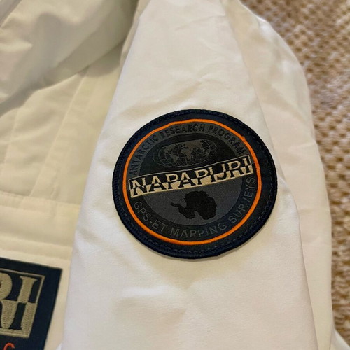 Napapijri Rainforest Pocket 2 jacket new, white, size 3XL