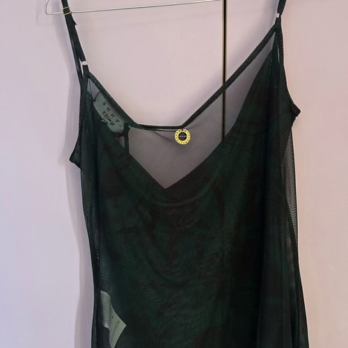 Lynne blouse new, size 40, black and green