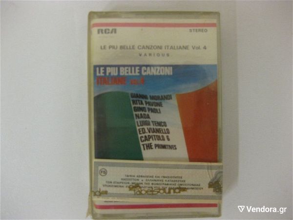  LE PIU BELLE CANZONI ITALIANE VOL.4-VARIOUS - kaseta