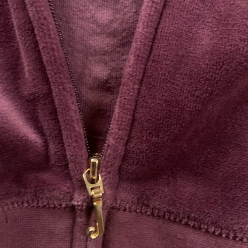 Juicy Couture velour tracksuit purple like new