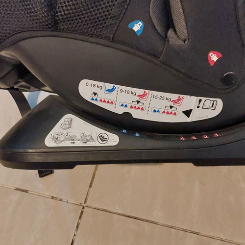 Joie Stage FX car seat like new with Isofix 0-25kg
