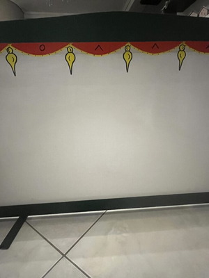 Karagiozis stage with 22 figures like new