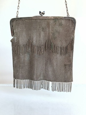 Vintage women's handbag Art Deco style from 1920s like new