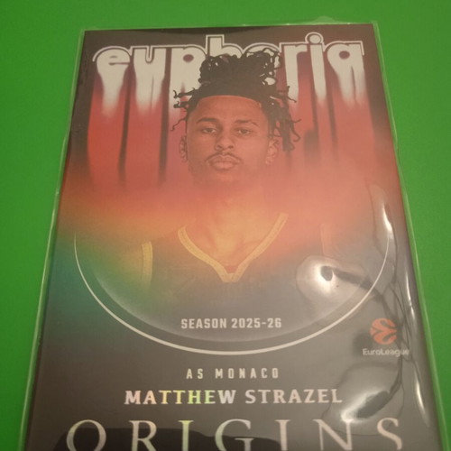 Euphoria Matthew Strazel Panini Origins sticker