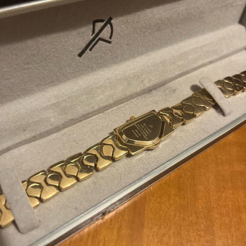 Westar vintage γυναικείο ρολόι Swiss Quartz 18K Gold Electro Plated μπρασελέ σαν καινούργιο