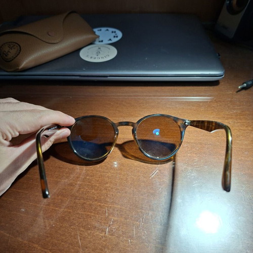 Ray Ban RB2180 710/83 tortoise sunglasses with polarised lenses