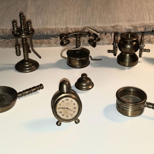 Vintage brass miniatures like new collectible