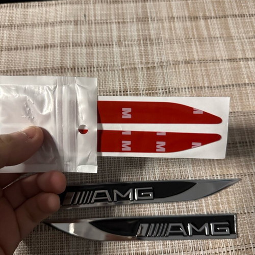 AMG metal car sticker new